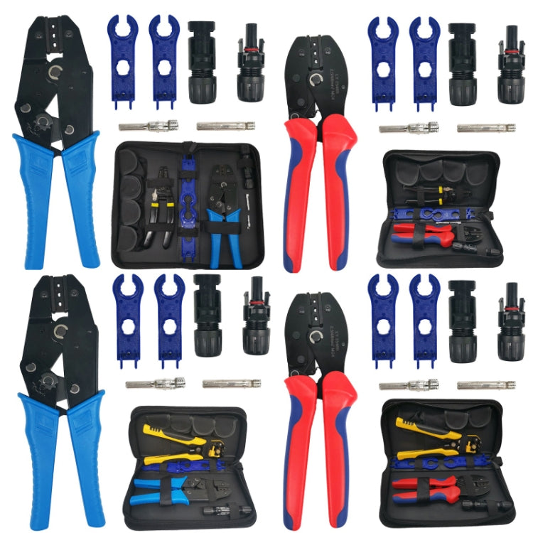 Pinze a crimpare per connettori fotovoltaici Strumenti per l'installazione di pannelli solari, Set 1, Set 2, Set 3, Set 4, 731, LY-2546b, 2546B, 7inch Clamp