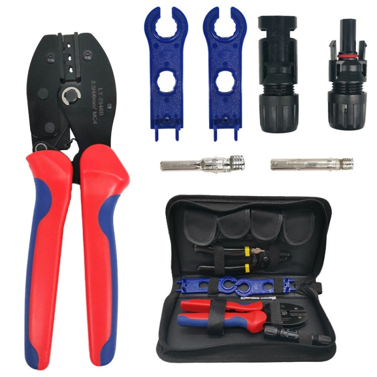 Pinze a crimpare per connettori fotovoltaici Strumenti per l'installazione di pannelli solari, Set 1, Set 2, Set 3, Set 4, 731, LY-2546b, 2546B, 7inch Clamp