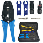 Pinze a crimpare per connettori fotovoltaici Strumenti per l'installazione di pannelli solari, Set 1, Set 2, Set 3, Set 4, 731, LY-2546b, 2546B, 7inch Clamp