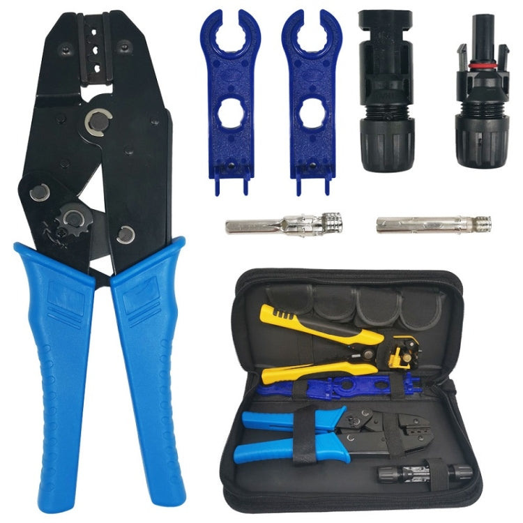 Pinze a crimpare per connettori fotovoltaici Strumenti per l'installazione di pannelli solari, Set 1, Set 2, Set 3, Set 4, 731, LY-2546b, 2546B, 7inch Clamp