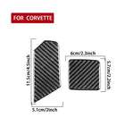 Adesivo per gancio di traino per Chevrolet Corvette C8, 2 pezzi/set