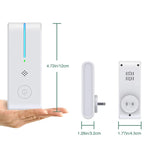 Deodorante per ambienti con purificatore d'aria per la rimozione di formaldeide a ioni negativi JHQ-12S, specifiche:, EU Plug, US Plug