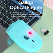 811 3 Tasti Mini Mouse Wireless Portatile Mouse Ottico Portatile, Specifiche:, Charging Version (Black), Charging Version (White), Charging Version (Pink), Charging Version (Blue), Charging Version (Beige), Double Model (Black), Double Model (White)   ...