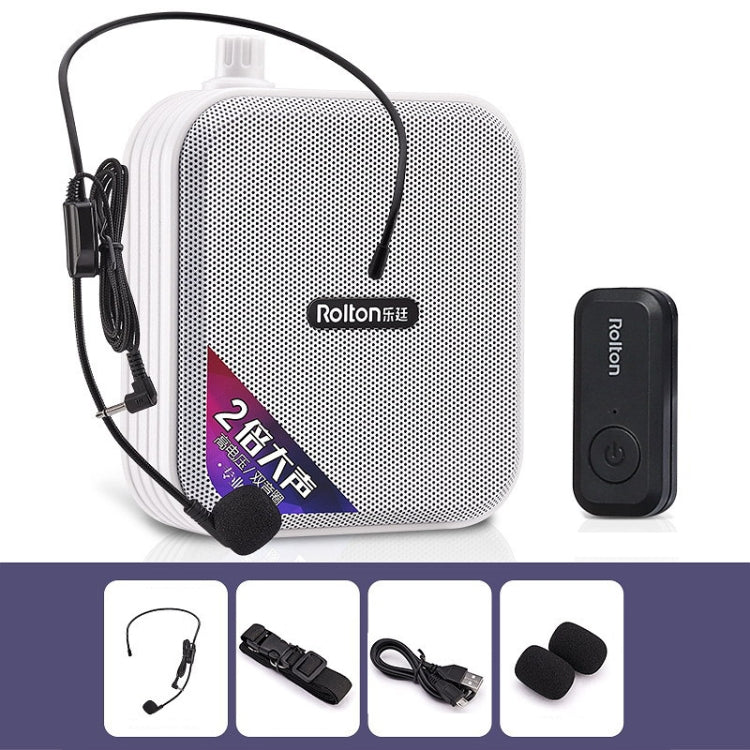 Rolton K600 7.4V Bluetooth Wireless Altoparlante Megafono Amplificatore Vocale Con Trasmettitore, With Transmitter