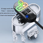 Microfono a condensatore wireless con jack 3,5mm e 6,35mm