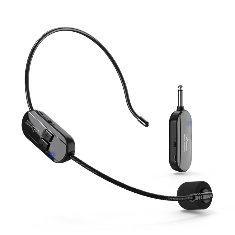 Microfono a condensatore wireless montato sulla testa Altoparlante anti-ululato, G103 3.5mm, G103 6.35mm 1 for 1, G103 6.35mm 1 for 2