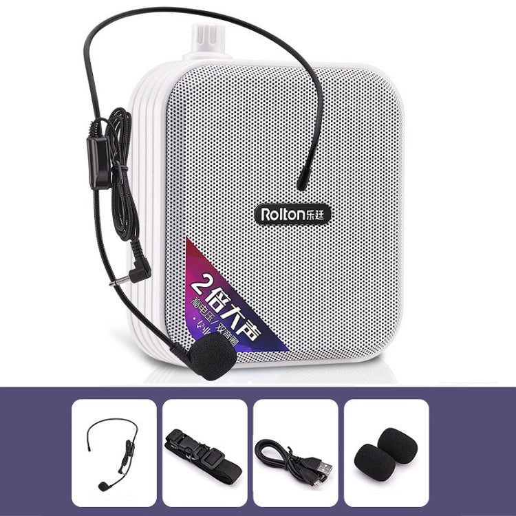 Rolton K600 7.4V Bluetooth Audio Altoparlante Megafono Amplificatore Vocale Senza Trasmettitore, Without Transmitter