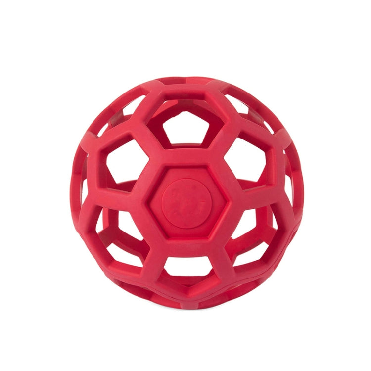 Palla gioco per cani in gomma elastica 14cm