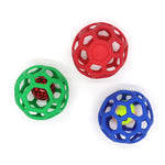 1030001 Giocattolo per cani Palla cava Palle giocattolo in gomma elastica resistente al morso, specifiche:, Hollow, Bell, Tennis