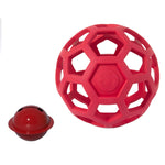 1030001 Giocattolo per cani Palla cava Palle giocattolo in gomma elastica resistente al morso, specifiche:, Hollow, Bell, Tennis