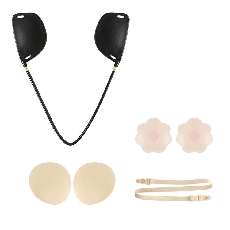 XD00001 Adesivo per capezzoli in silicone per modellare Reggiseno senza davanti Kit reggiseno push-up regolabile anti-abbassamento