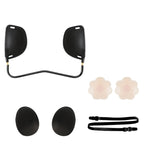 XD00001 Adesivo per capezzoli in silicone per modellare Reggiseno senza davanti Kit reggiseno push-up regolabile anti-abbassamento