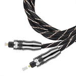Cavo audio EMK digitale in fibra ottica Amplificatore linea audio, lunghezza, 1m, 1.5m, 1.8m, 2m, 3m, 5m, 8m, 10m, 15m, 20m, 30m