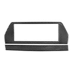 Per BMW Serie 8 G14 2019-2024 Guida a sinistra 2 pezzi/set Adesivo per cornice schermo di navigazione, Left-hand Drive