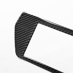 Per BMW Serie 8 G14 2019-2024 Guida a sinistra 2 pezzi/set Adesivo per cornice schermo di navigazione, Left-hand Drive