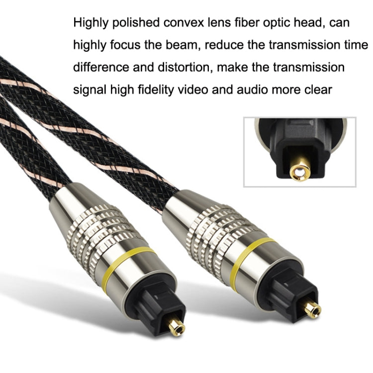 EMK HB/A6.0 Interfaccia SPDIF Cavo in fibra ottica audio digitale ad alta definizione, lunghezza:, 1m, 1.5m, 2m, 3m, 5m, 10m, 15m