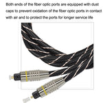 EMK HB/A6.0 Interfaccia SPDIF Cavo in fibra ottica audio digitale ad alta definizione, lunghezza:, 1m, 1.5m, 2m, 3m, 5m, 10m, 15m