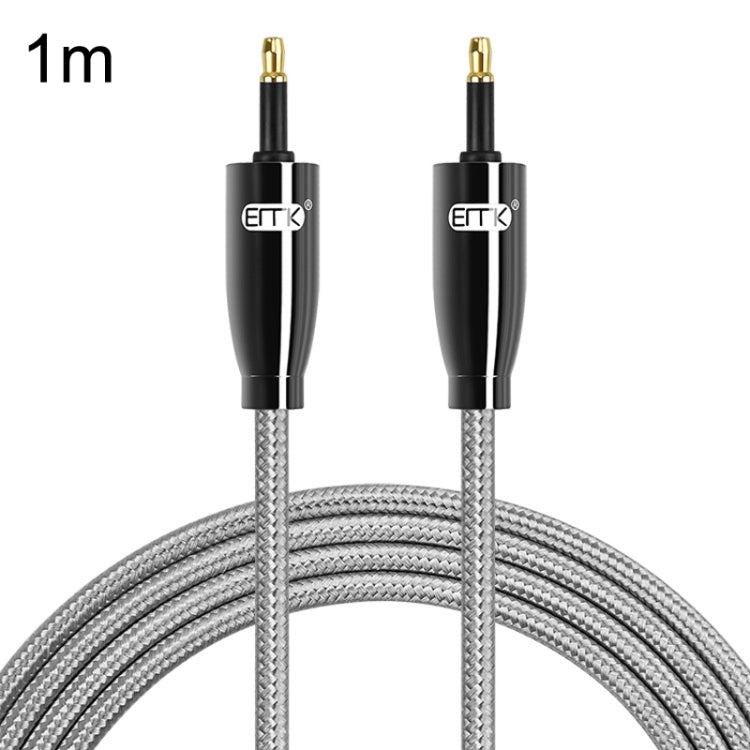 EMK QH4.0 Mini Toslink 3.5mm Interfaccia SPDIF Audio Fibra Ottica, Lunghezza:, 1m, 1.5m, 2m, 3m, 5m, 8m, 10m, 15m