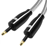 EMK QH4.0 Mini Toslink 3.5mm Interfaccia SPDIF Audio Fibra Ottica, Lunghezza:, 1m, 1.5m, 2m, 3m, 5m, 8m, 10m, 15m