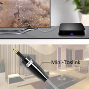 EMK QH4.0 Mini Toslink 3.5mm Interfaccia SPDIF Audio Fibra Ottica, Lunghezza:, 1m, 1.5m, 2m, 3m, 5m, 8m, 10m, 15m
