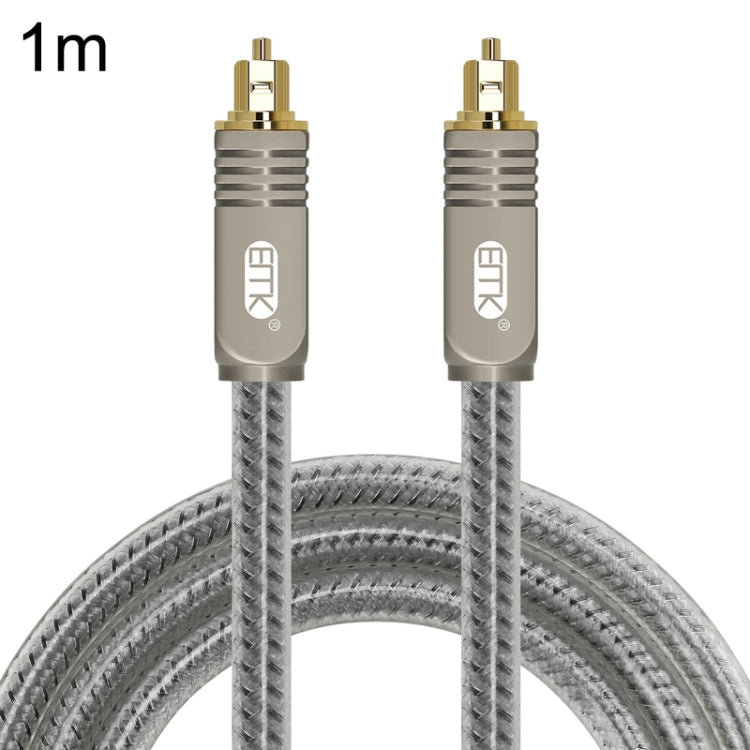 EMK YL/B Cavo audio digitale in fibra ottica quadrato a quadrato Cavo di collegamento audio, lunghezza:, 1m, 1.5m, 1.8m, 2m, 3m, 5m, 8m, 10m, 15m, 20m, 30m