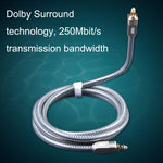 EMK YL/B Cavo audio digitale in fibra ottica quadrato a quadrato Cavo di collegamento audio, lunghezza:, 1m, 1.5m, 1.8m, 2m, 3m, 5m, 8m, 10m, 15m, 20m, 30m