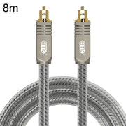 EMK YL/B Cavo audio digitale in fibra ottica quadrato a quadrato Cavo di collegamento audio, lunghezza:, 1m, 1.5m, 1.8m, 2m, 3m, 5m, 8m, 10m, 15m, 20m, 30m