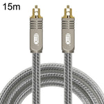 EMK YL/B Cavo audio digitale in fibra ottica quadrato a quadrato Cavo di collegamento audio, lunghezza:, 1m, 1.5m, 1.8m, 2m, 3m, 5m, 8m, 10m, 15m, 20m, 30m