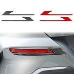 Per BMW Serie 8 G14 2019-2024, guida a sinistra e a destra, 2 pezzi/set, adesivo per sopracciglia fendinebbia posteriore