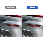 Per BMW Serie 8 G14 2019-2024, guida a sinistra e a destra, 2 pezzi/set, adesivo per sopracciglia fendinebbia posteriore