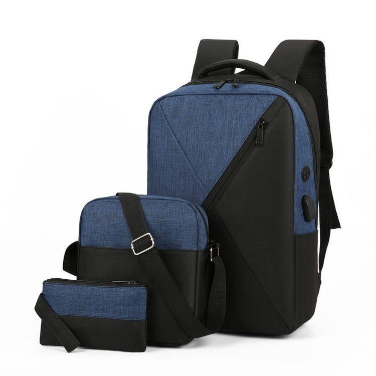 Borsa a tracolla 3 in 1 in tessuto Oxford per laptop 15,6"
