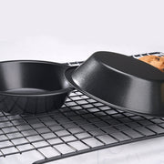 BM1046 Stampo per torta rotondo piccolo da cucina per hamburger da 4,3 pollici, Round