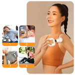 TS201 Rilassamento muscolare quadrato Wireless Fascia Gun Mini massaggiatore portatile regolabile