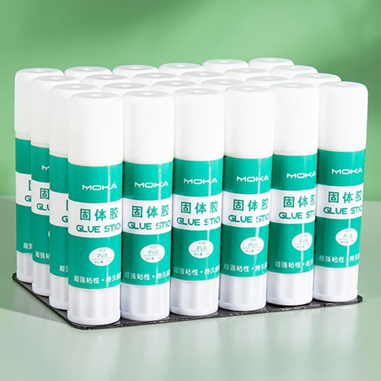 MOKA Solid Glue Student Cancelleria Colla solida fatta a mano per bambini Stick, 24pcs 8g, 12pcs 15g, 12pcs 21g, 12pcs 36g