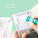 MOKA Solid Glue Student Cancelleria Colla solida fatta a mano per bambini Stick, 24pcs 8g, 12pcs 15g, 12pcs 21g, 12pcs 36g