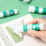MOKA Solid Glue Student Cancelleria Colla solida fatta a mano per bambini Stick, 24pcs 8g, 12pcs 15g, 12pcs 21g, 12pcs 36g