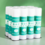 MOKA Solid Glue Student Cancelleria Colla solida fatta a mano per bambini Stick, 24pcs 8g, 12pcs 15g, 12pcs 21g, 12pcs 36g