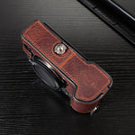 Per FUJIFILM X-T5 Camera Borsa in pelle bovina Custodia protettiva antigraffio Custodia protettiva