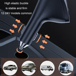 Caricabatteria da auto Display digitale multifunzionale QC Ricarica adattatore per accendisigari, AAC Dual USB, CCA Dual PD