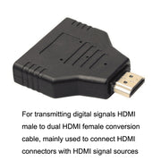 5pcs HDMI maschio a 2 HDMI femmina adattatore HD conversione conversione del computer spina, 5pcs HDMI Male To 2 HDMI Female