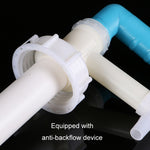 Tubo chimico di liquefazione dell'aspiratore di plastica dell'estrattore manuale dell'olio da 2 pezzi, Hard Lid 5.6cm, Soft Lid 5.4cm, Hose Soft Lid 5.4cm