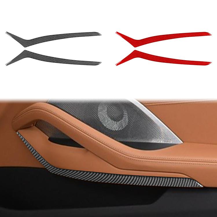 Per BMW Serie 8 G14 2019-2024 2 pezzi/set Adesivo per bracciolo interno porta versione 2 porte
