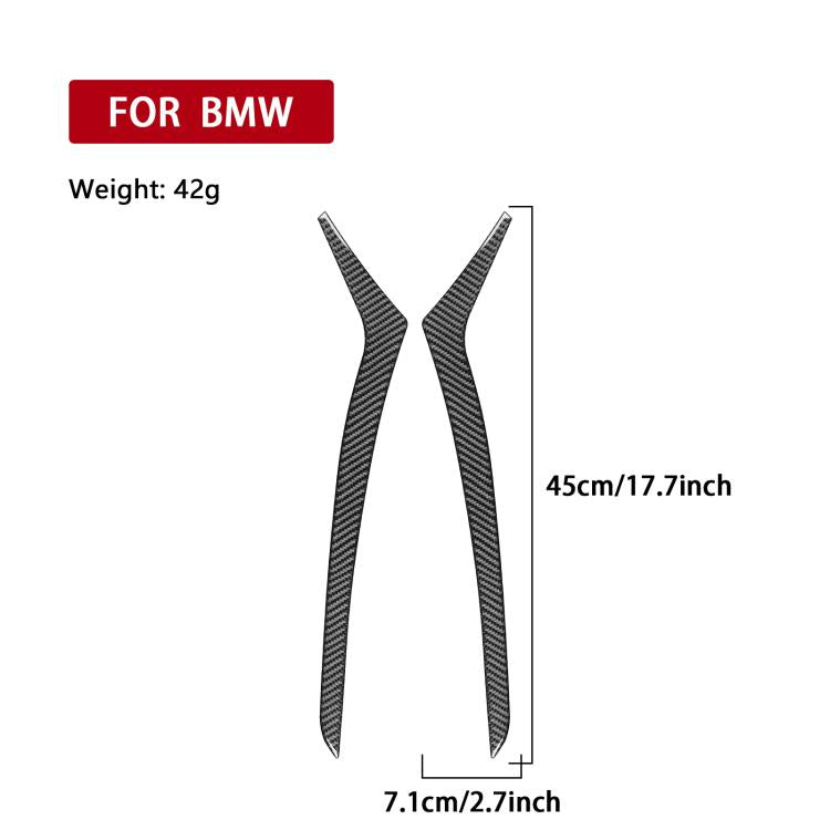 Per BMW Serie 8 G14 2019-2024 2 pezzi/set Adesivo per bracciolo interno porta versione 2 porte