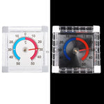 5pcs finestra quadrata porta termometro puntatore tipo tavolo freddo ed estivo