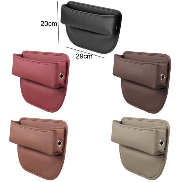 Scatola multifunzionale per fessure per seggiolino auto, modello:, No Logo(black), No Logo(Claret), No Logo(Mocha brown), No Logo(Saddling brown), No Logo(Beige)
