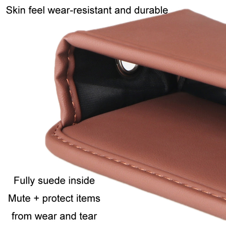 Scatola multifunzionale per fessure per seggiolino auto, modello:, No Logo(black), No Logo(Claret), No Logo(Mocha brown), No Logo(Saddling brown), No Logo(Beige)