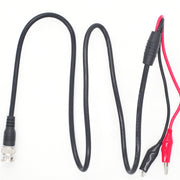 Cavo video coassiale a doppia testa da 2 pezzi BNC a 2 clip a coccodrillo, lunghezza:, BNC To 2 x Crocodile Clips 0.5m, BNC To 2 x Crocodile Clips 1m, BNC To 2 x Crocodile Clips 1.5m, BNC To 2 x Crocodile Clips 2m, BNC To 2 x Crocodile Clips 3m