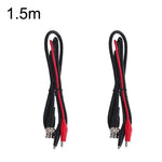 Cavo video coassiale BNC maschio con 2 clip a coccodrillo 0,5 m