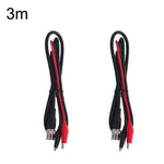 Cavo video coassiale BNC maschio con 2 clip a coccodrillo 0,5 m