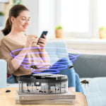 S008 Automatic Fly Killer Silent USB Household Fly Trap, Spec:, USB Plug-in Type (Black), USB Plug-in Type (White), 1200mAh Battery Charging Type(White), 1200mAh Battery Charging Type (Black)